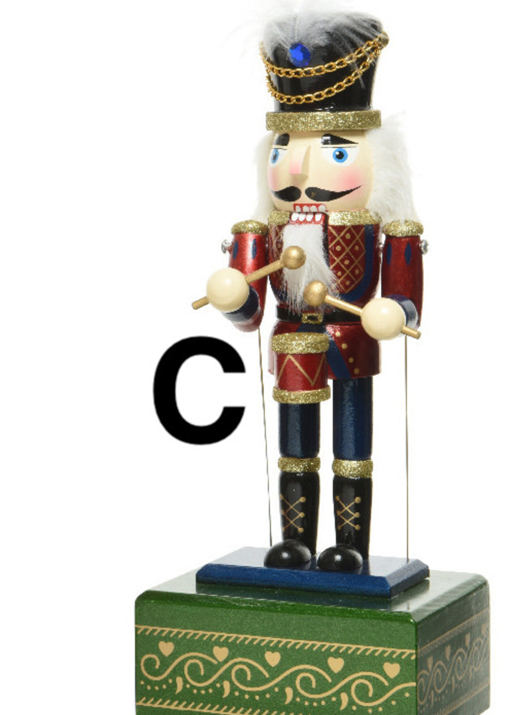 Decoris Musical Nutcracker 3 styles