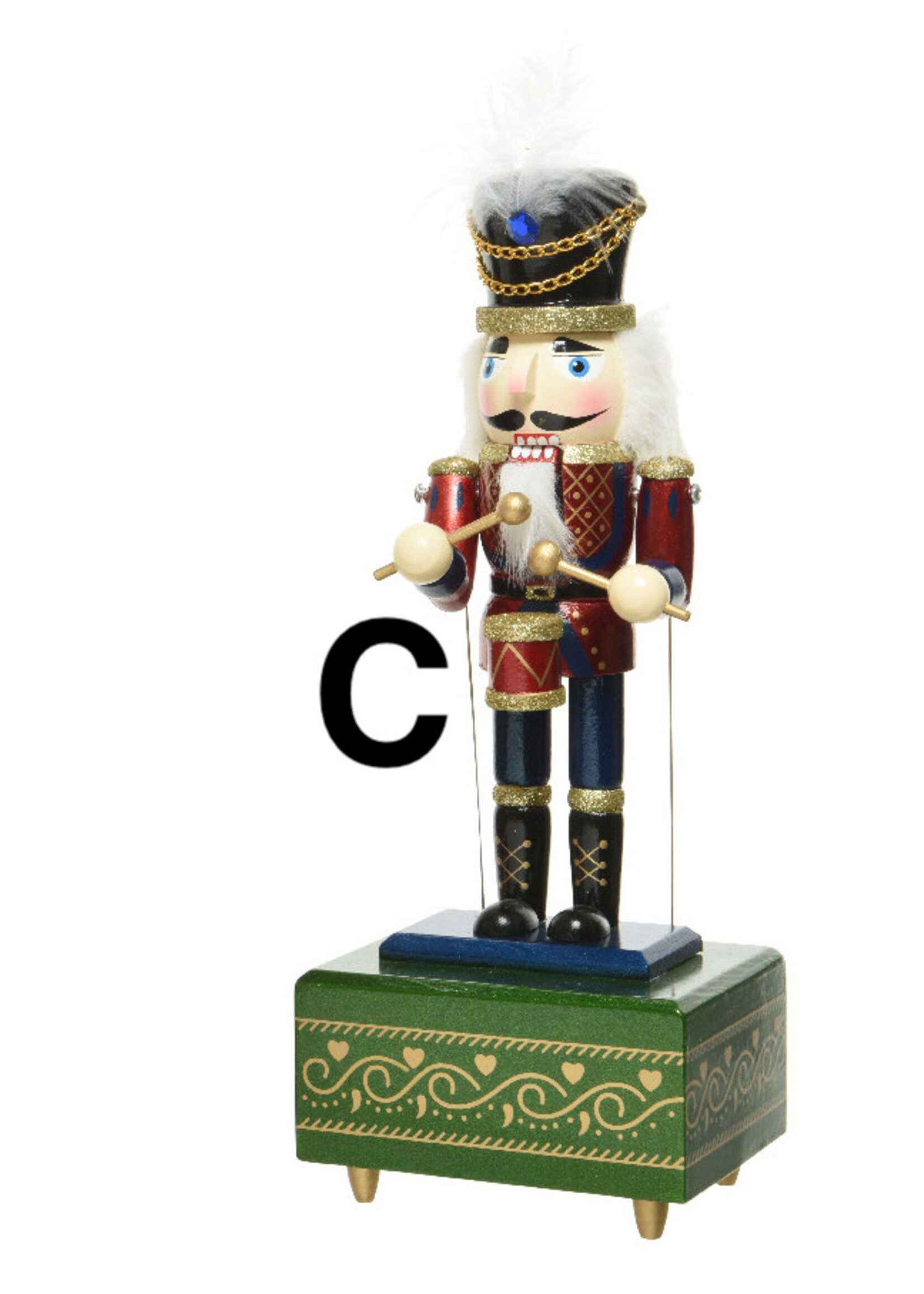 Decoris Musical Nutcracker 3 styles