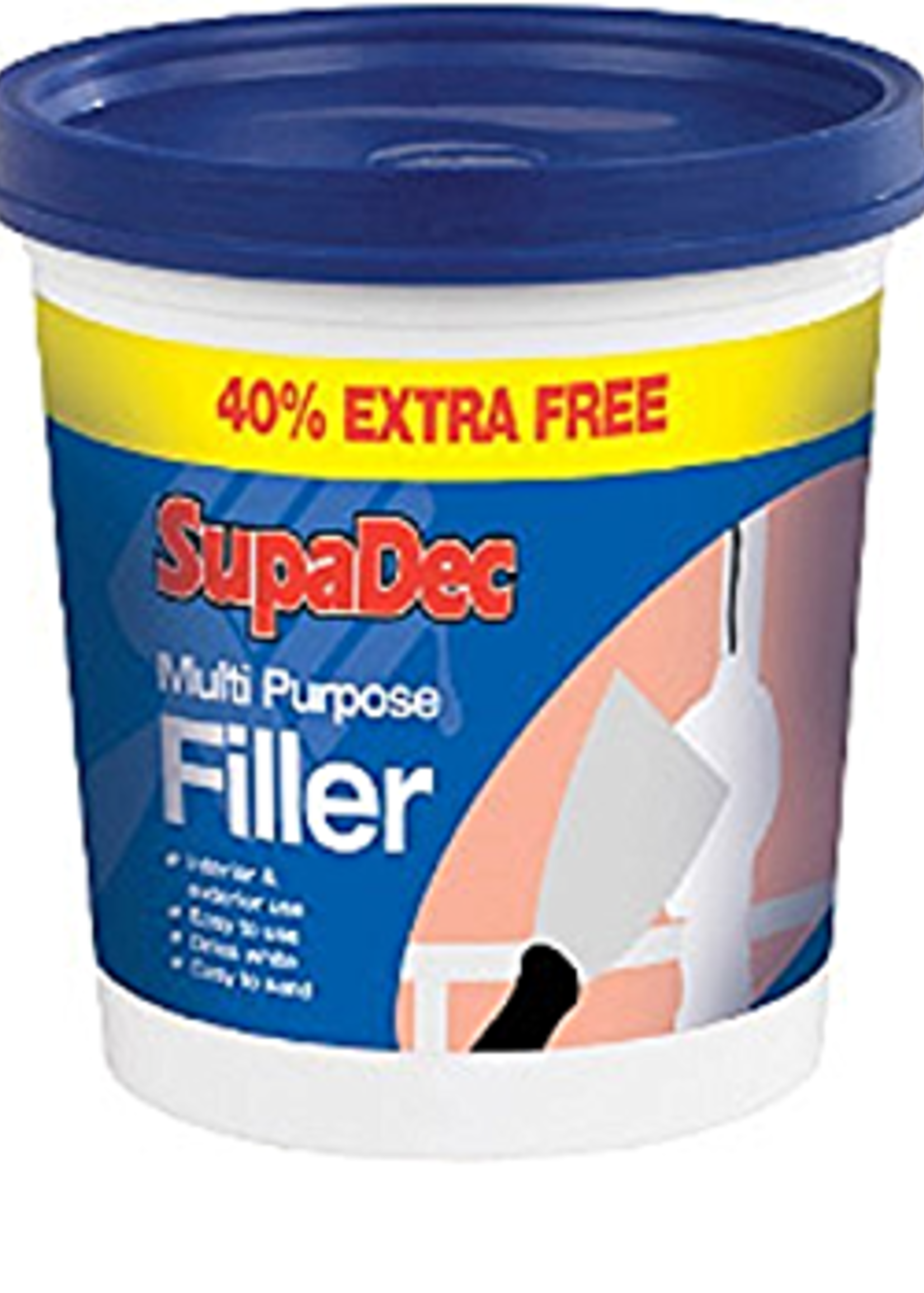 SupaDec SupaDec Multi Purpose Ready Mixed Filler 1kg