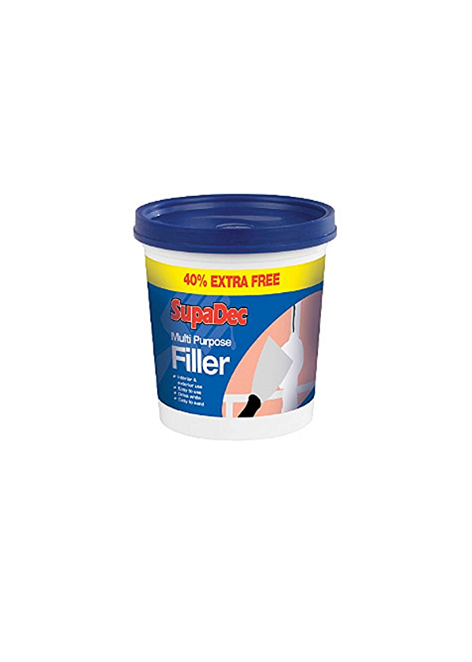 SupaDec SupaDec Multi Purpose Ready Mixed Filler 1kg