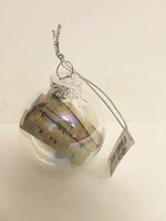 Decoris Clear Bauble with Music Sheet