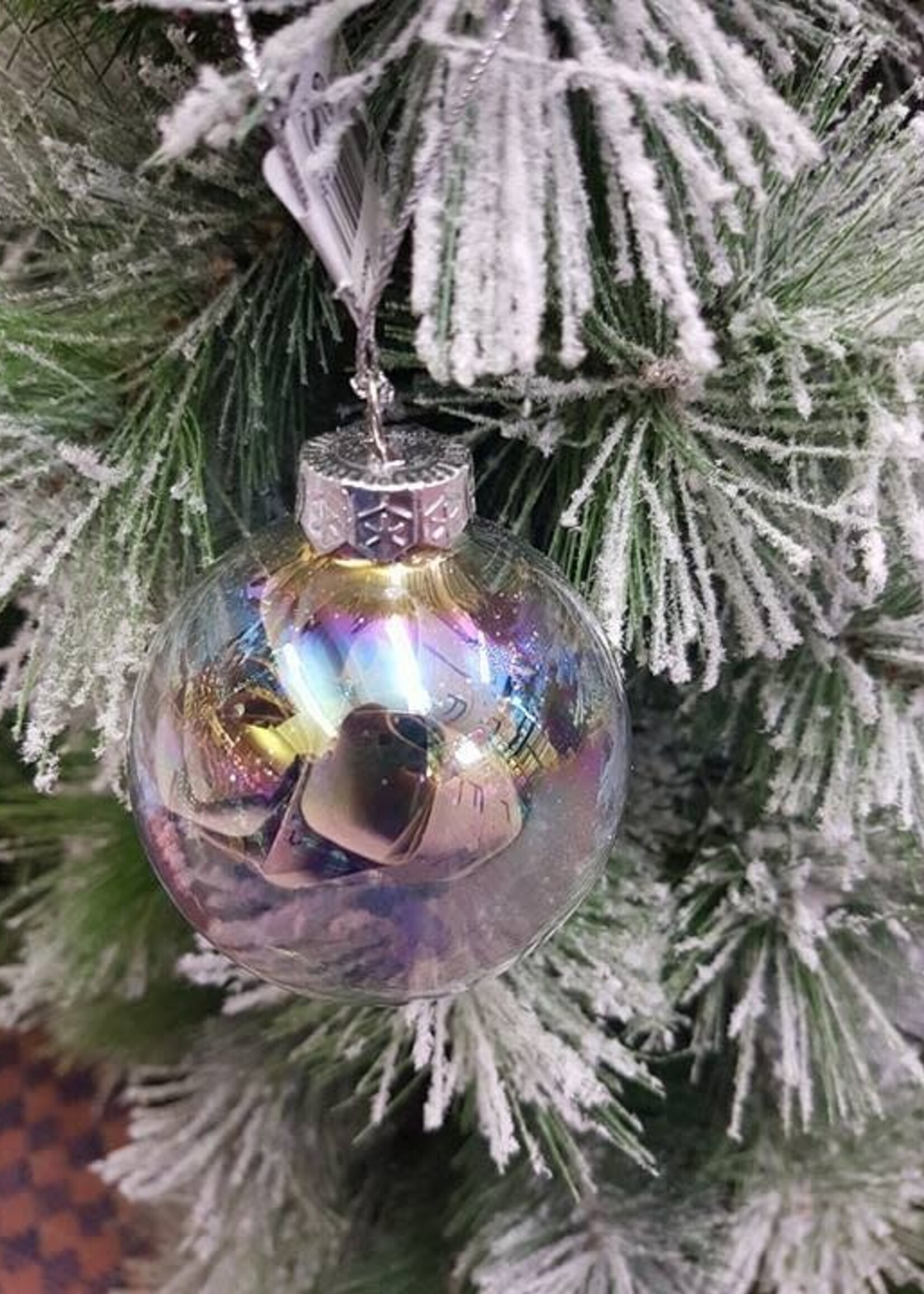 Decoris Clear Bauble with Music Sheet