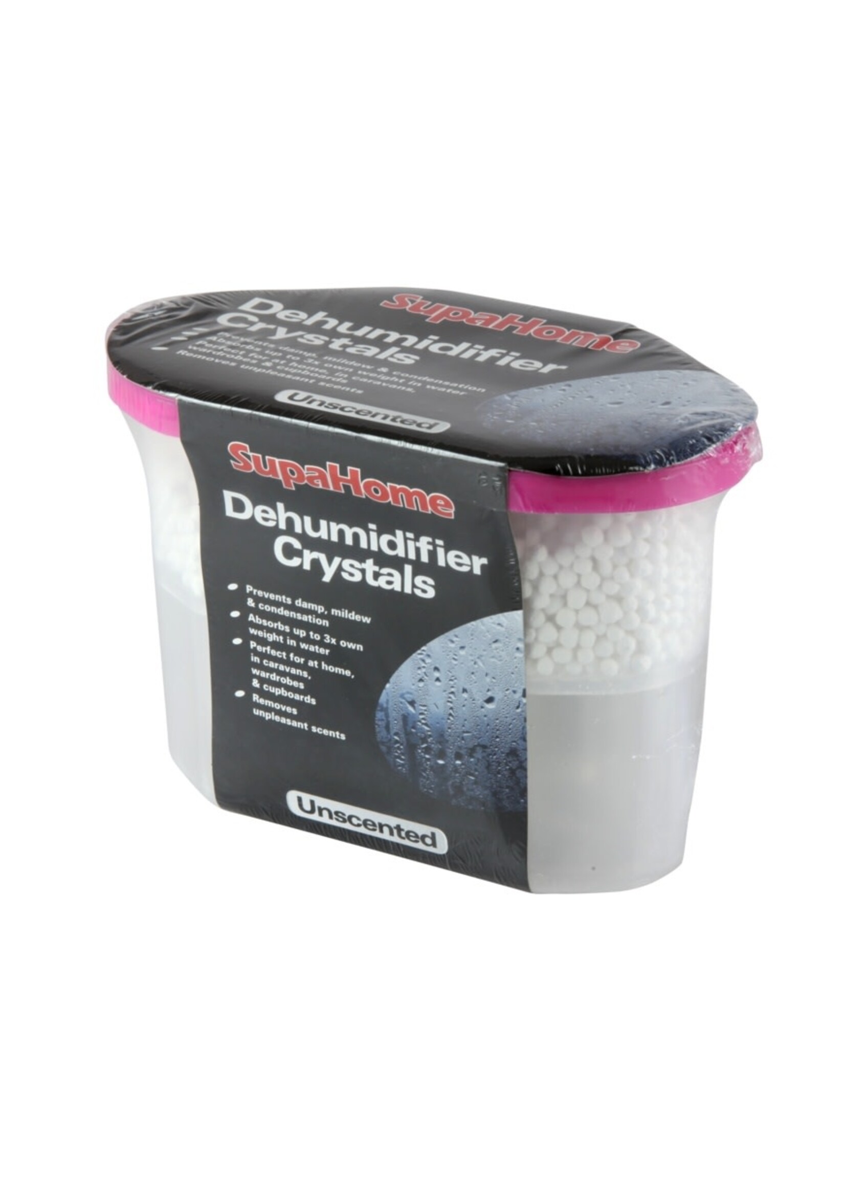 SupaHome Dehumidifier Moisture Trap with Crystals 250g