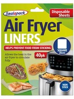 151 Air Fryer Liner Square 20cm - 40 Pack