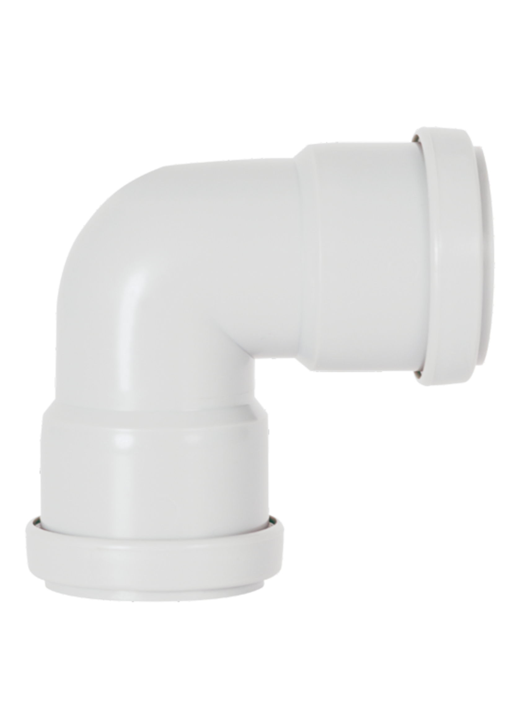 Davant Push-fit 90° Bend 32mm White