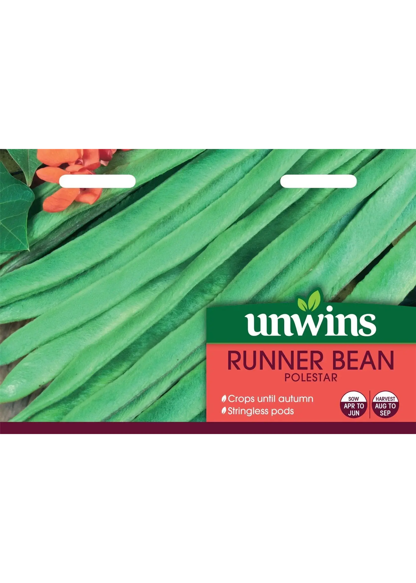 Unwins Runner Bean - Polestar