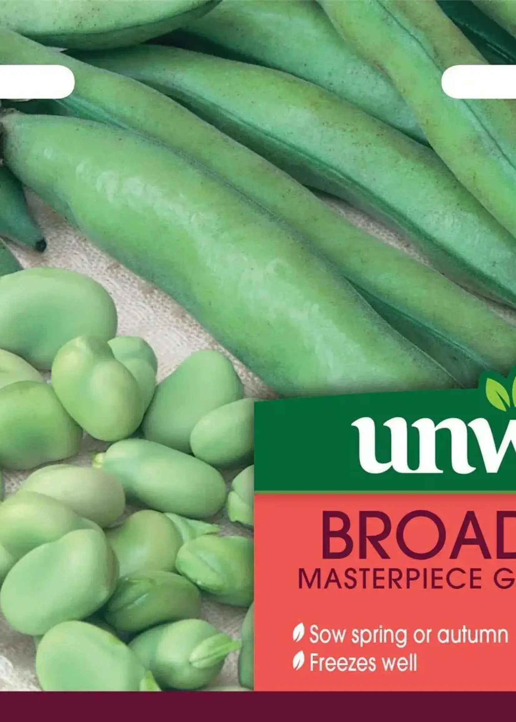 Unwins Broad Bean - Masterpiece Green Longpod
