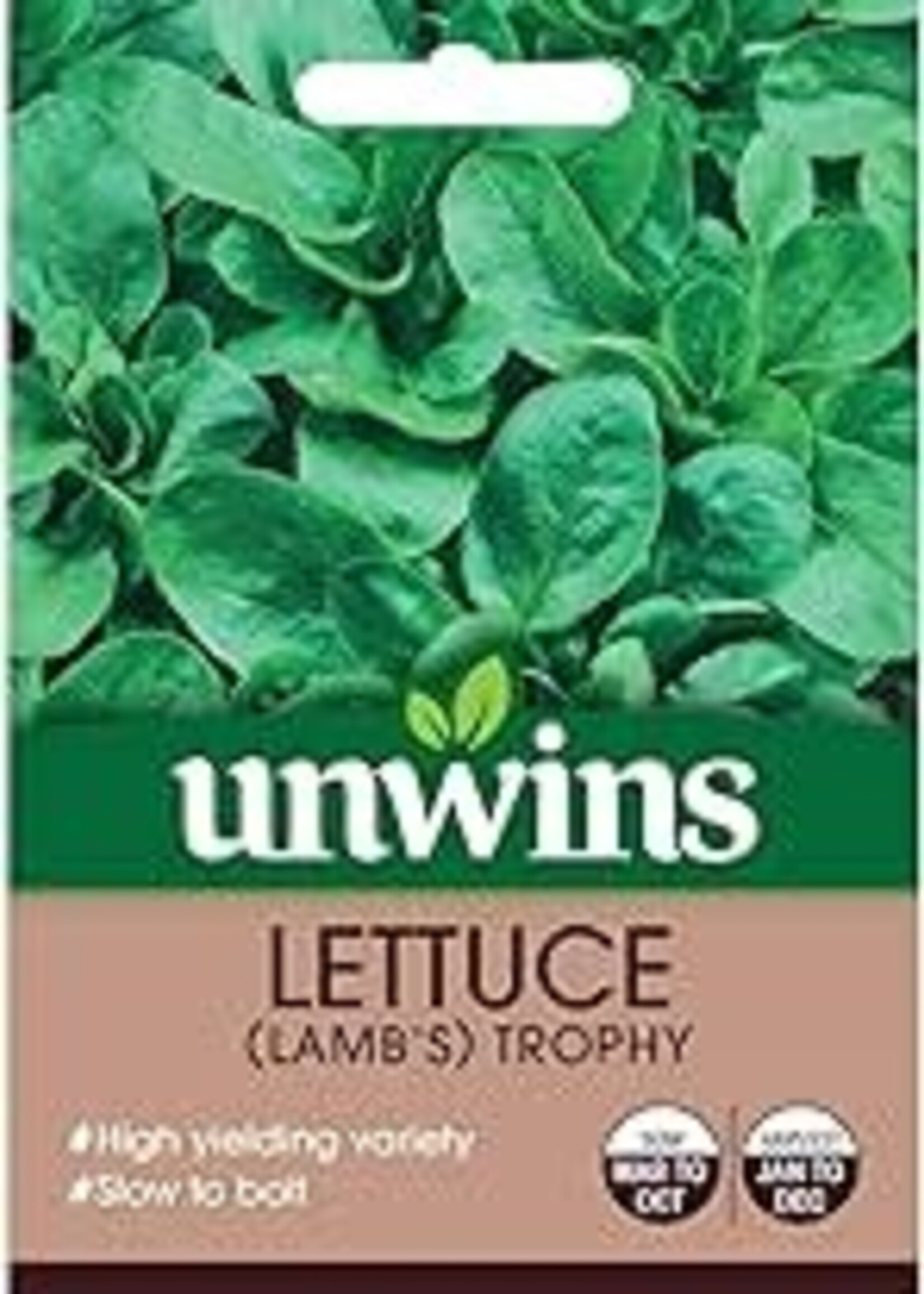 Unwins Lettuce - Lamb's Trophy