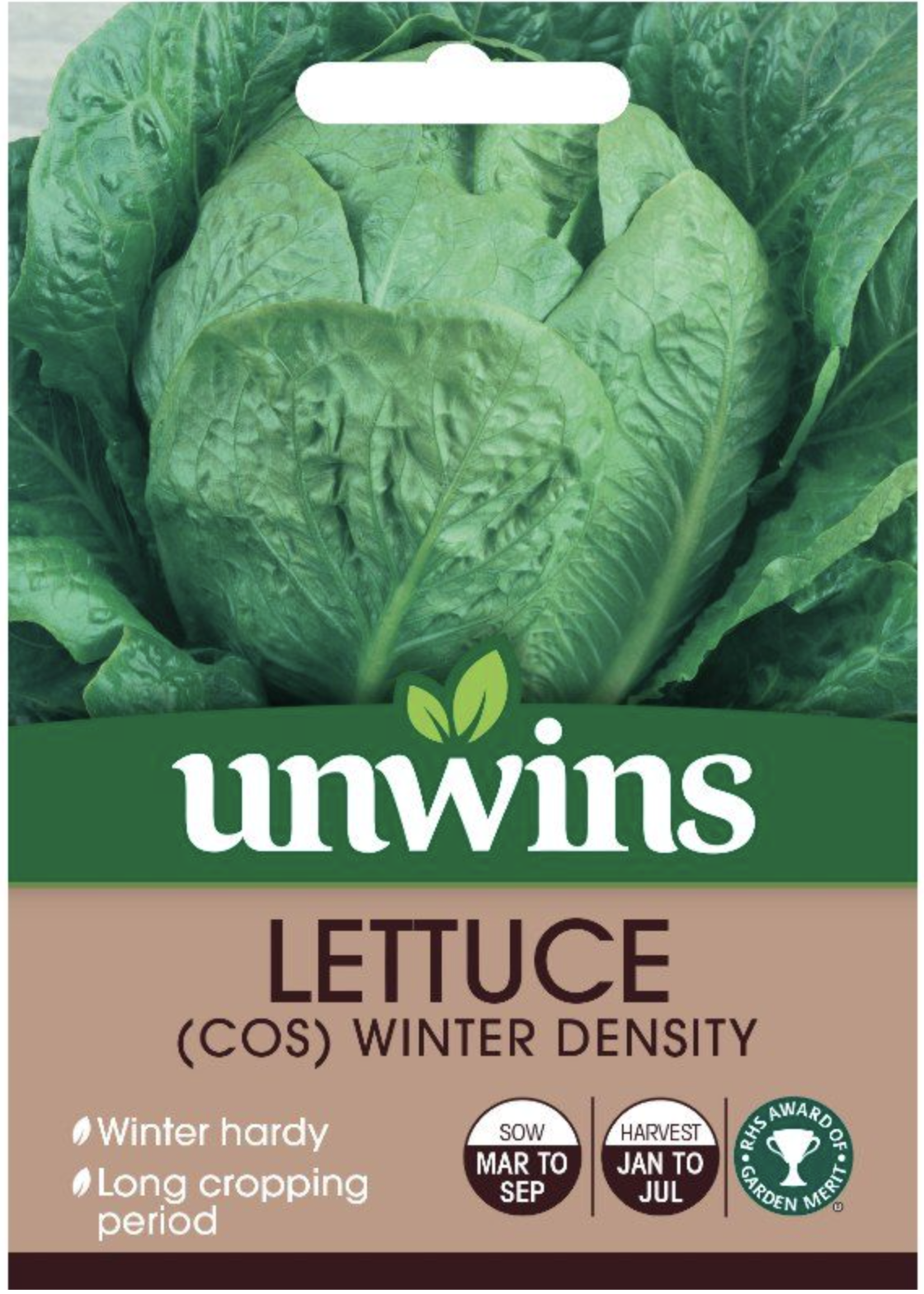 Unwins Lettuce - Coz Winter Density