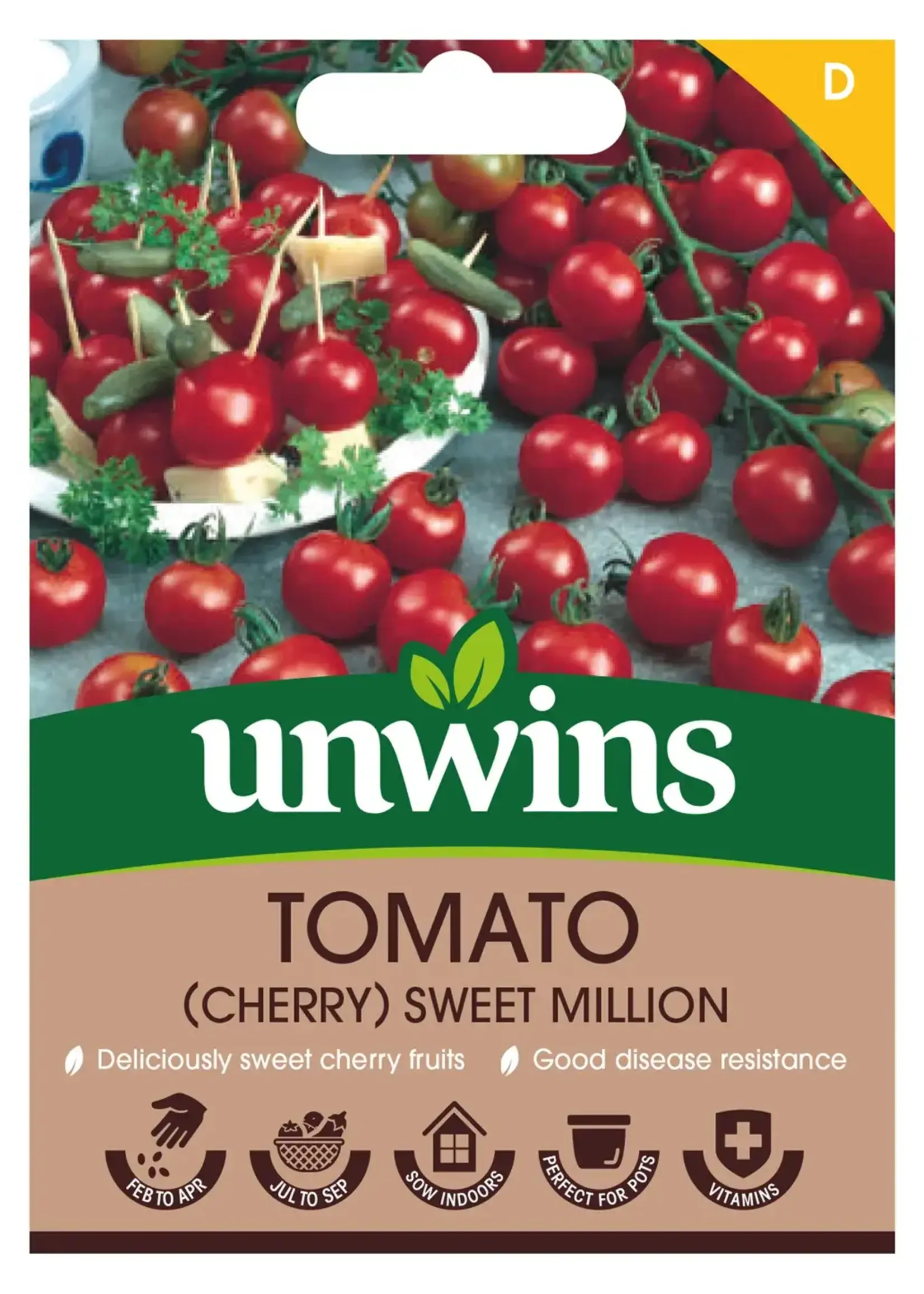 Unwins Tomato - Sweet Milliom