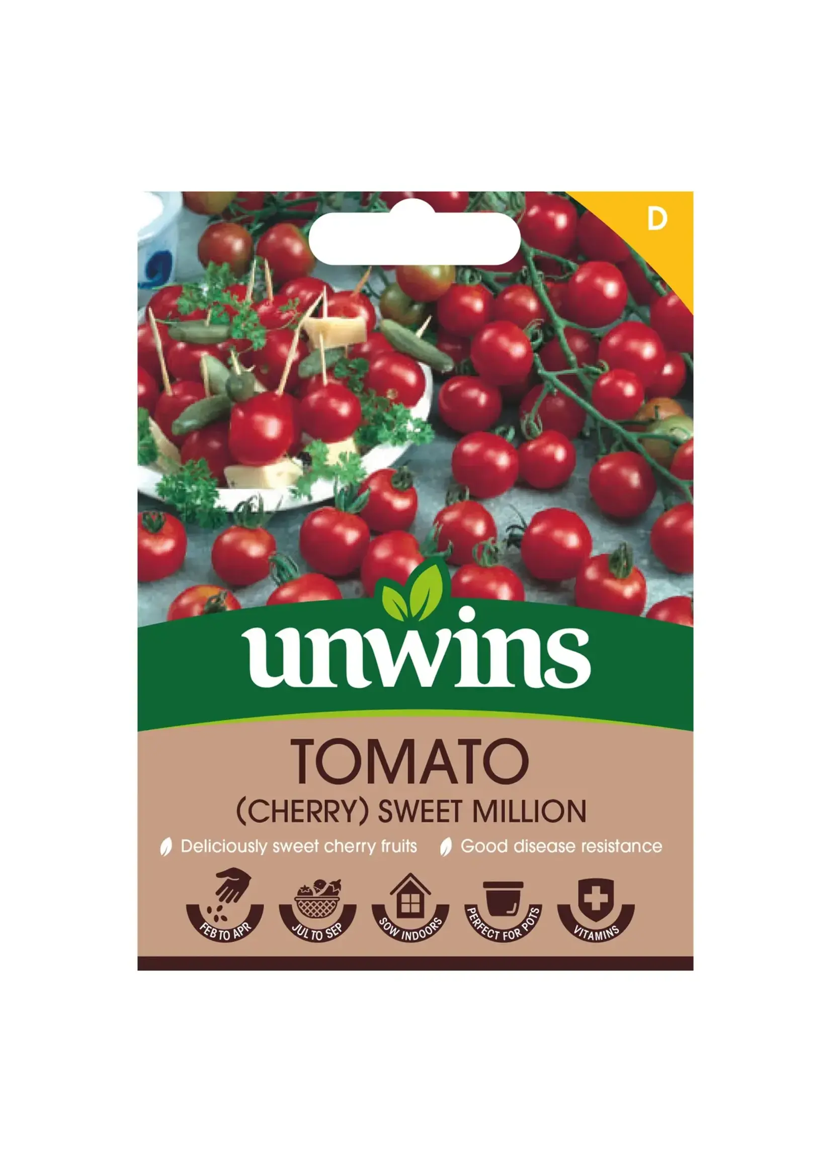 Unwins Tomato - Sweet Milliom