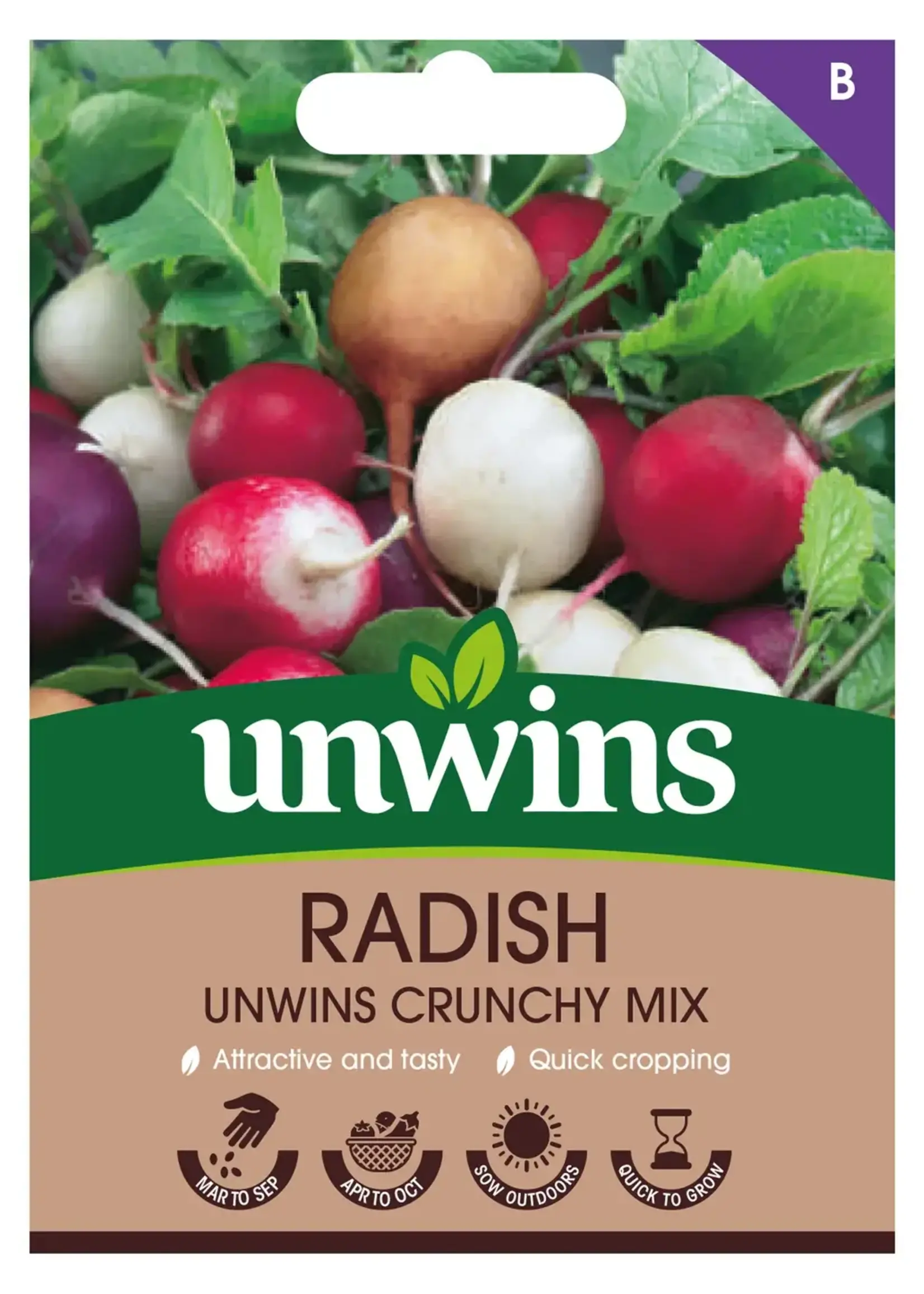 Unwins Radish - Unwins Crunchy Mix