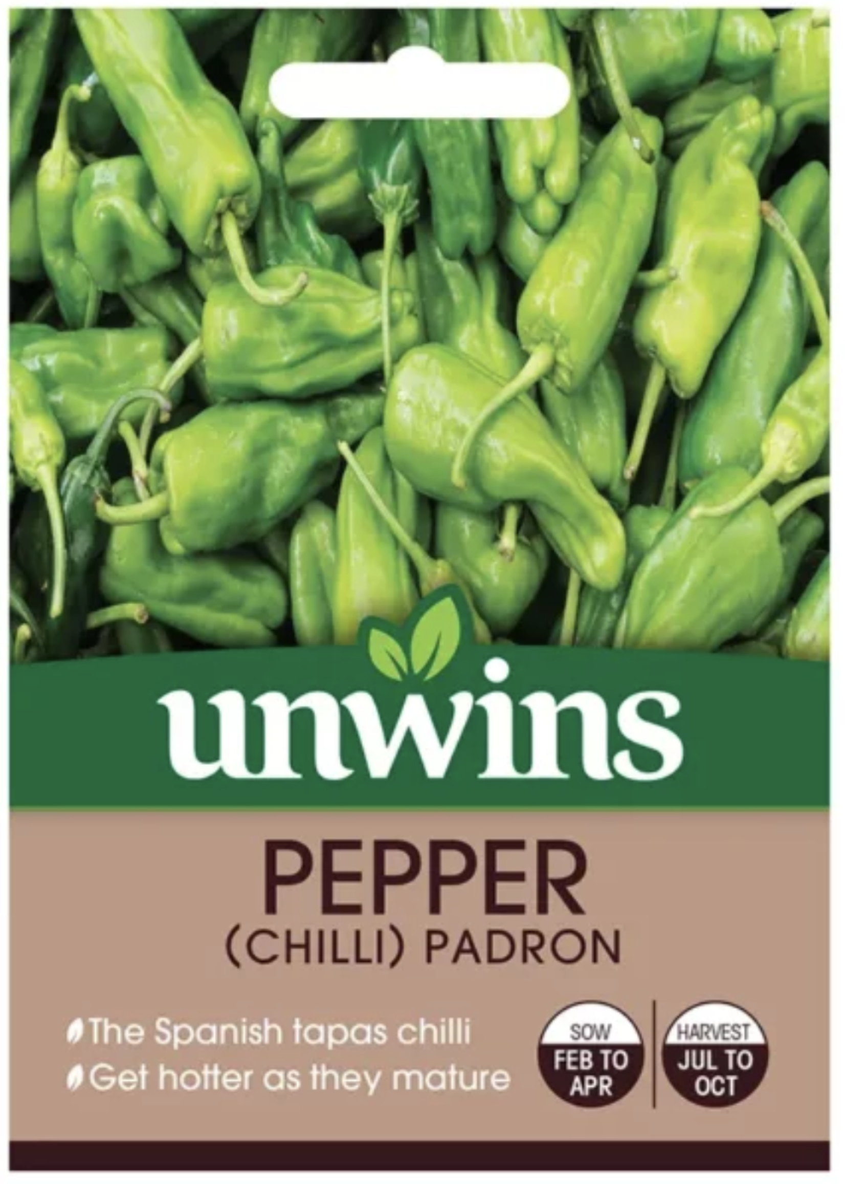 Unwins Pepper - Chilli Padron