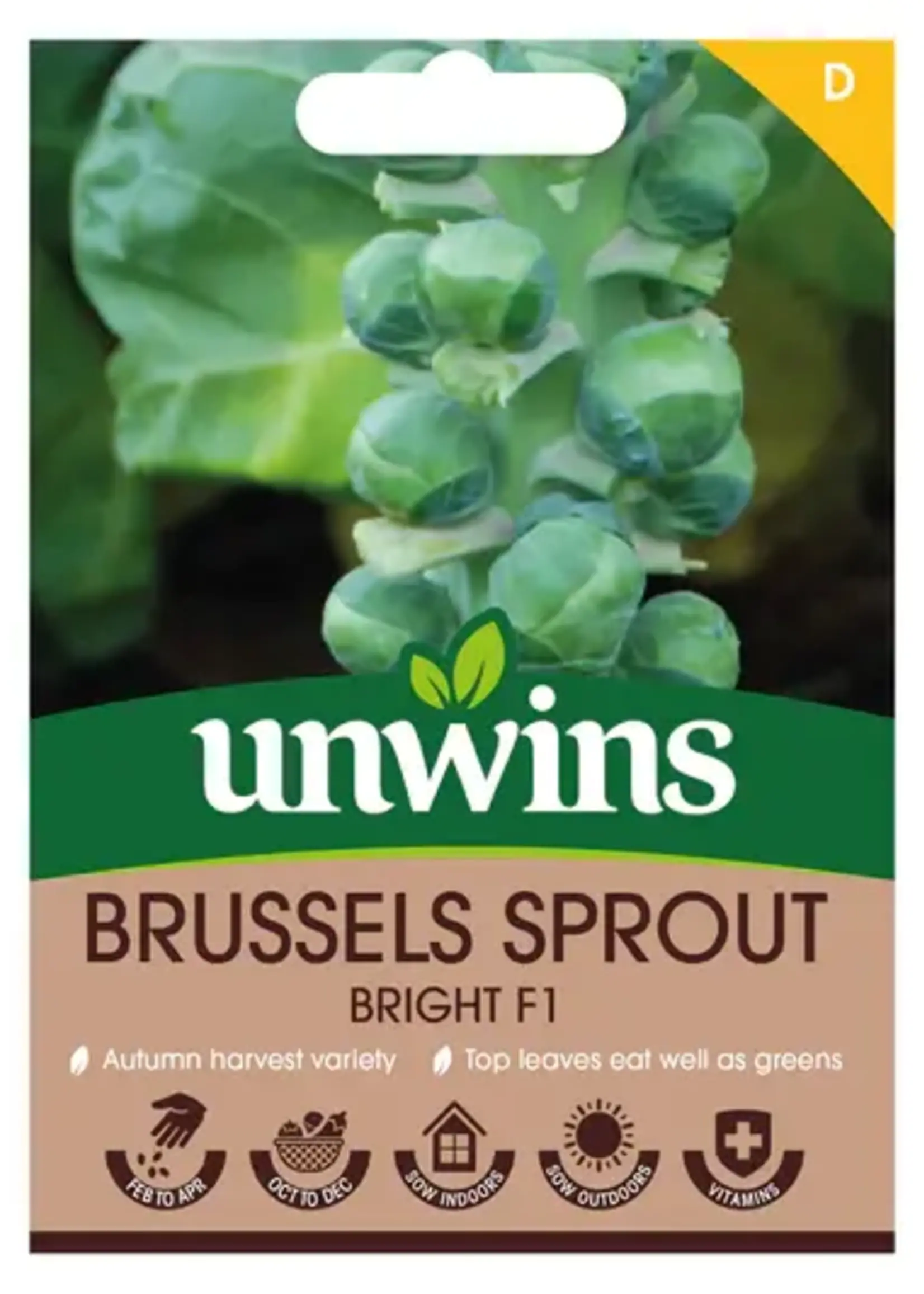 Unwins Brussels Sprout - Bright F1
