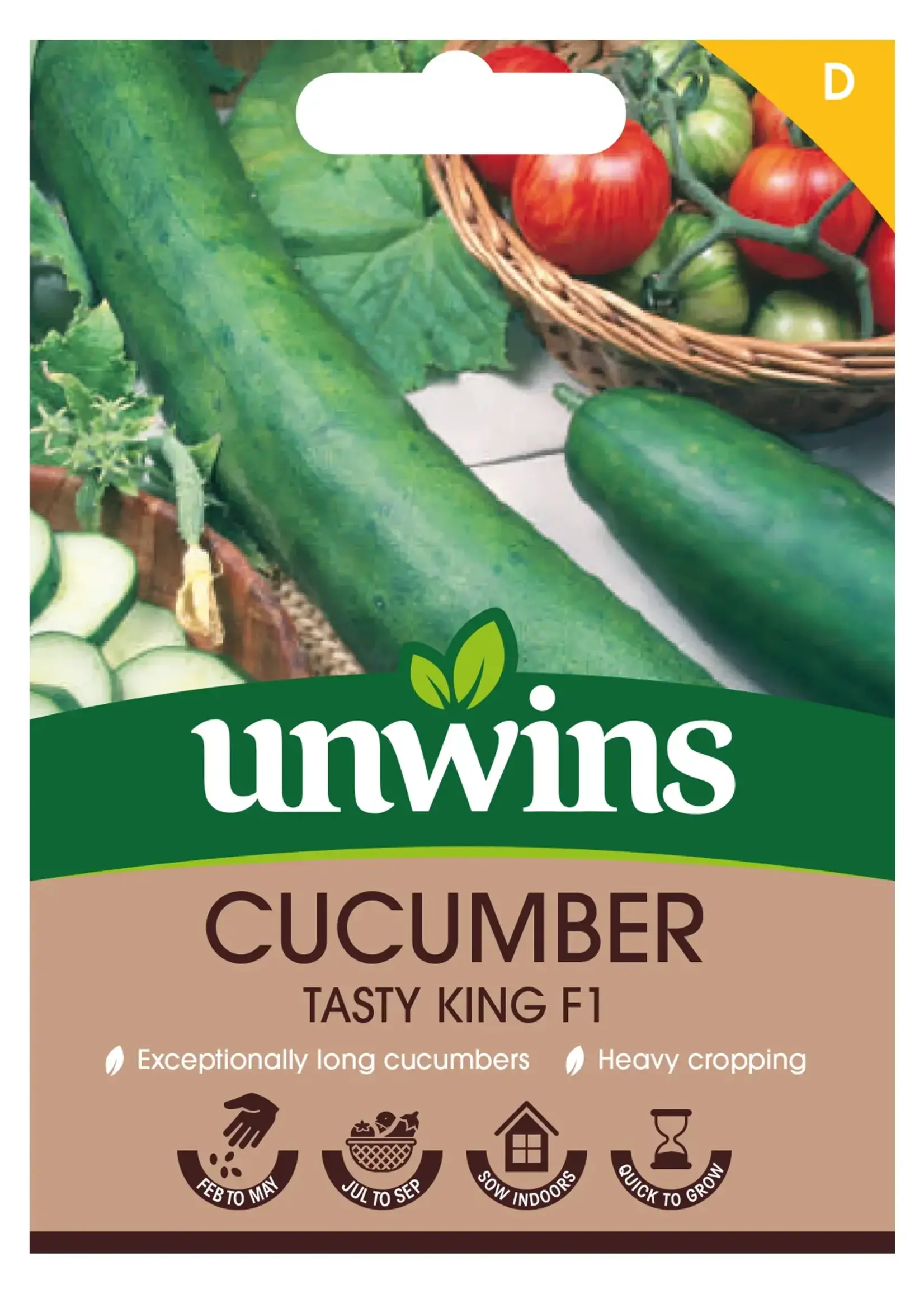 Unwins Cucumber - Tasty King F1