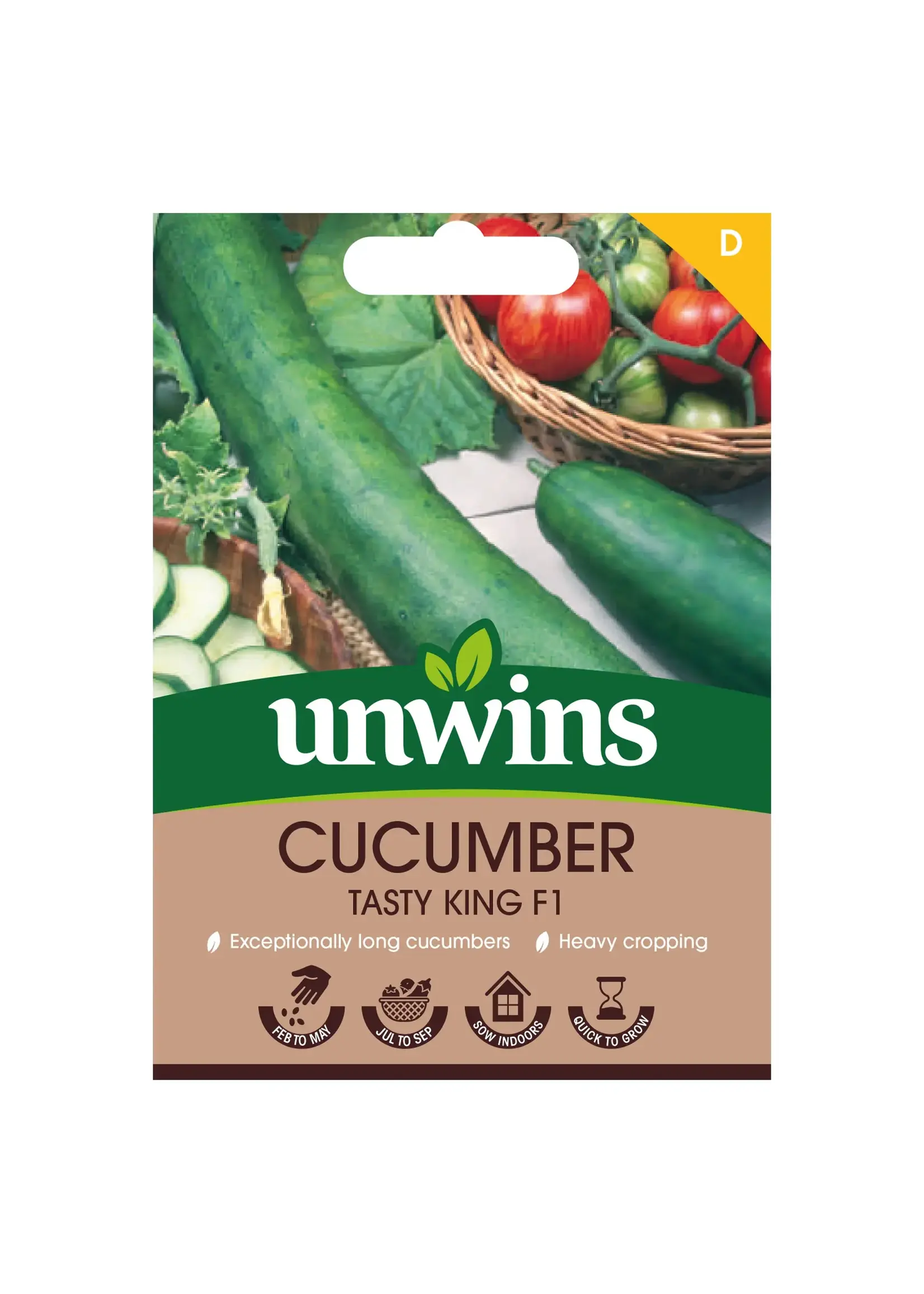 Unwins Cucumber - Tasty King F1