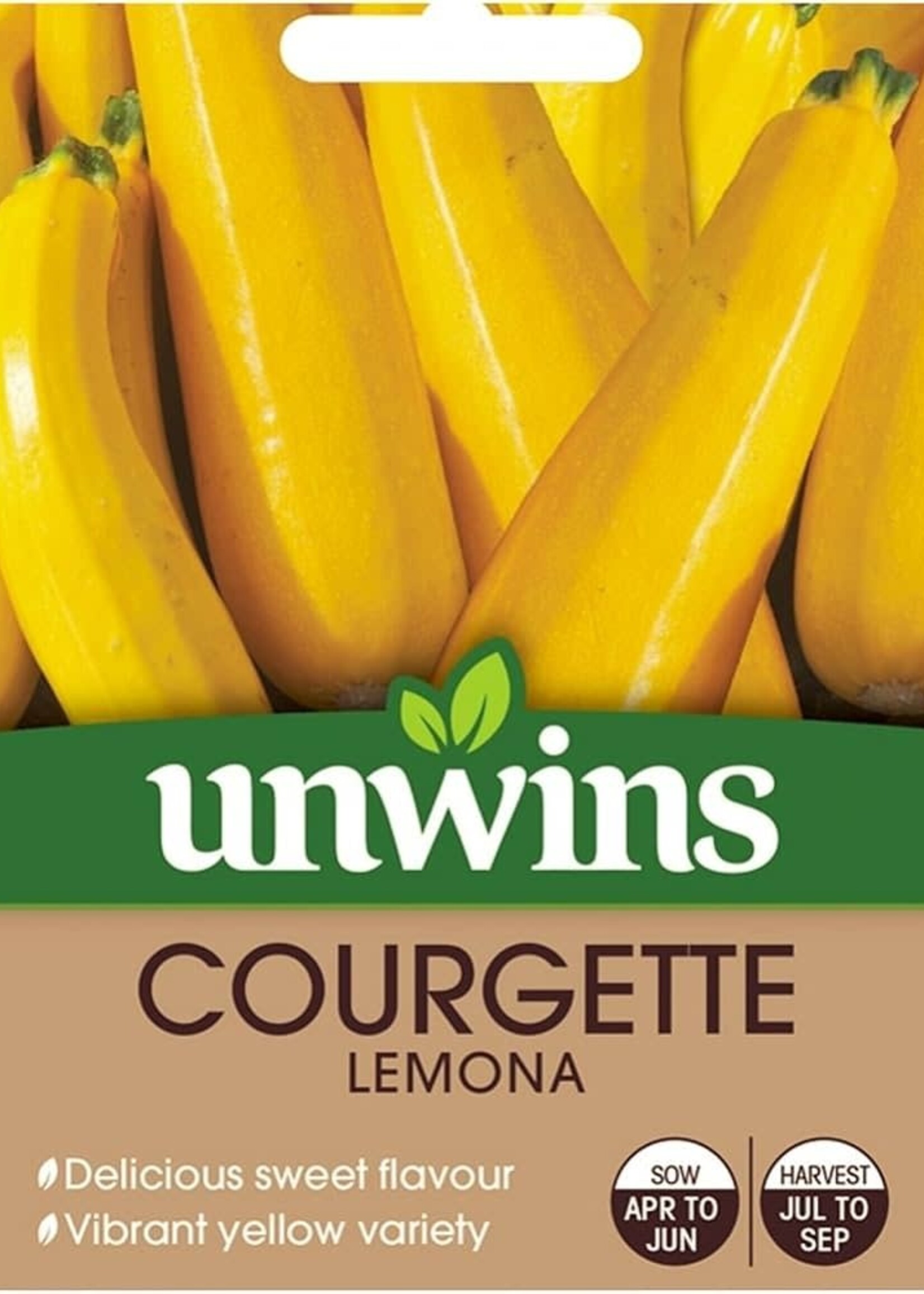 Unwins Courgette - Lemona