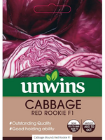 Unwins Cabbage - Red Rookie