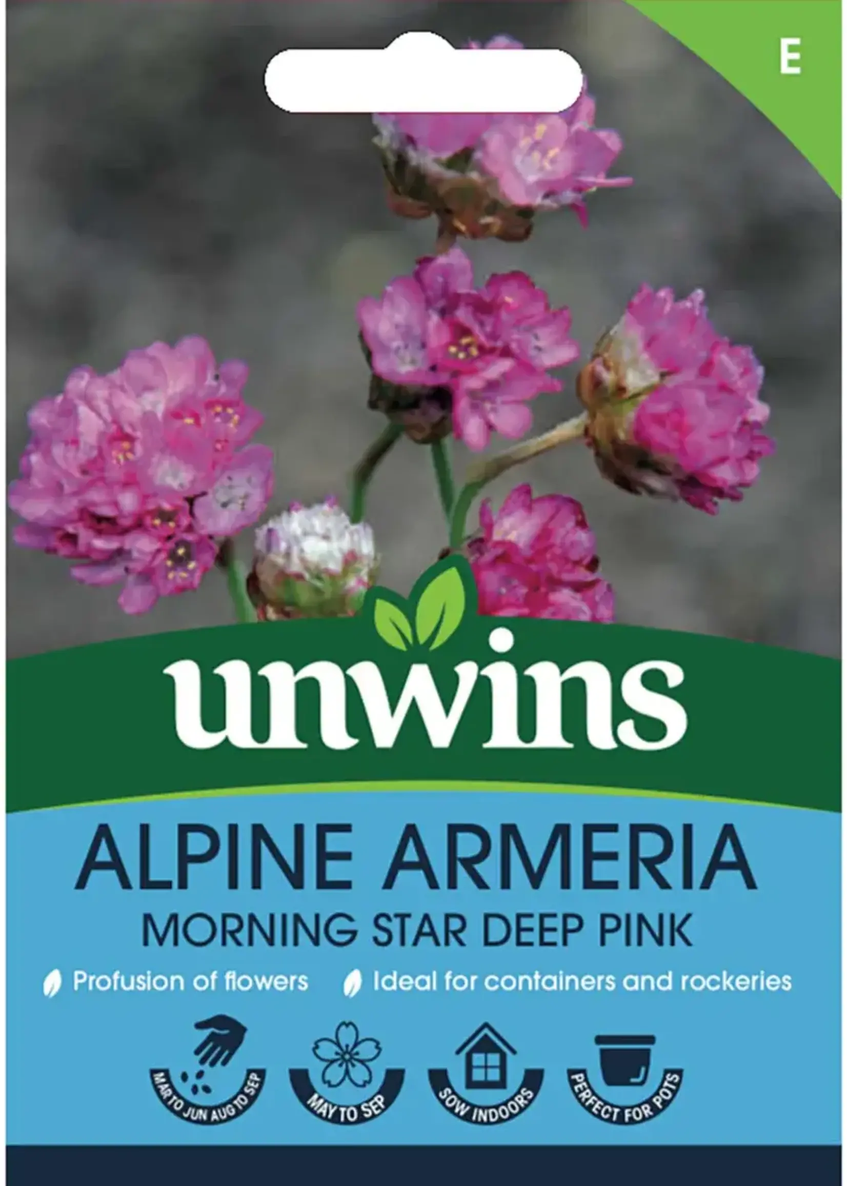 Unwins Alpine Almeria - Morning Star Deep Pink