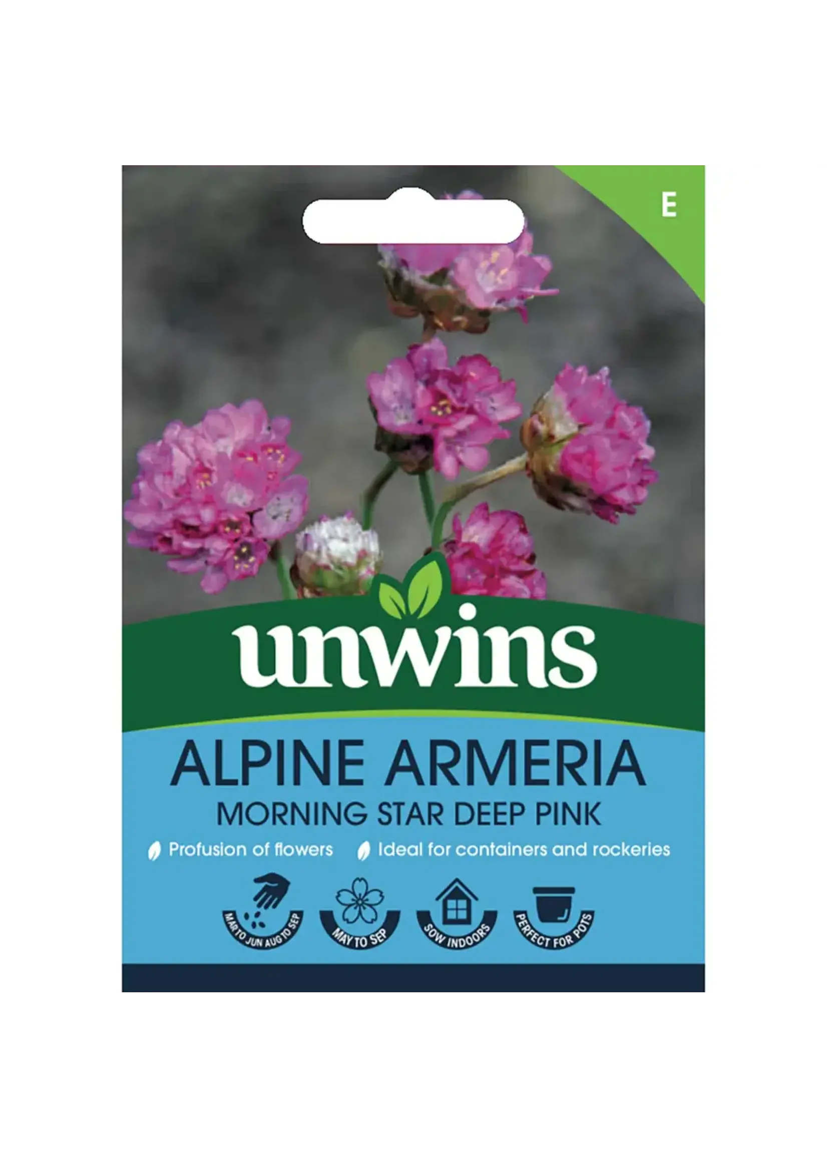 Unwins Alpine Almeria - Morning Star Deep Pink