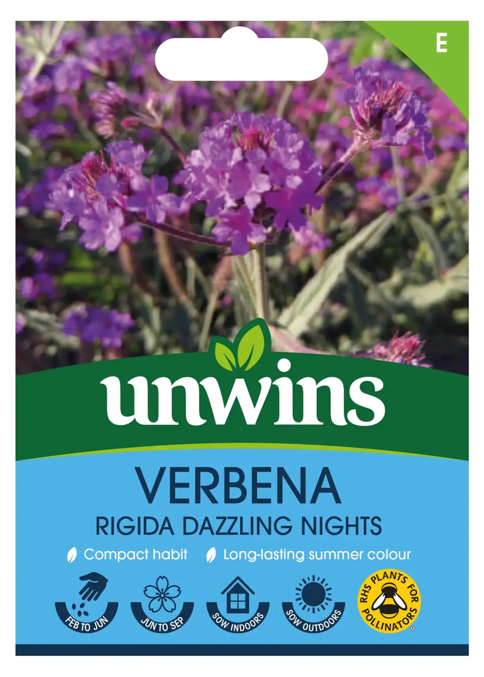 Unwins Verbena - Rigida Dazzling Nights