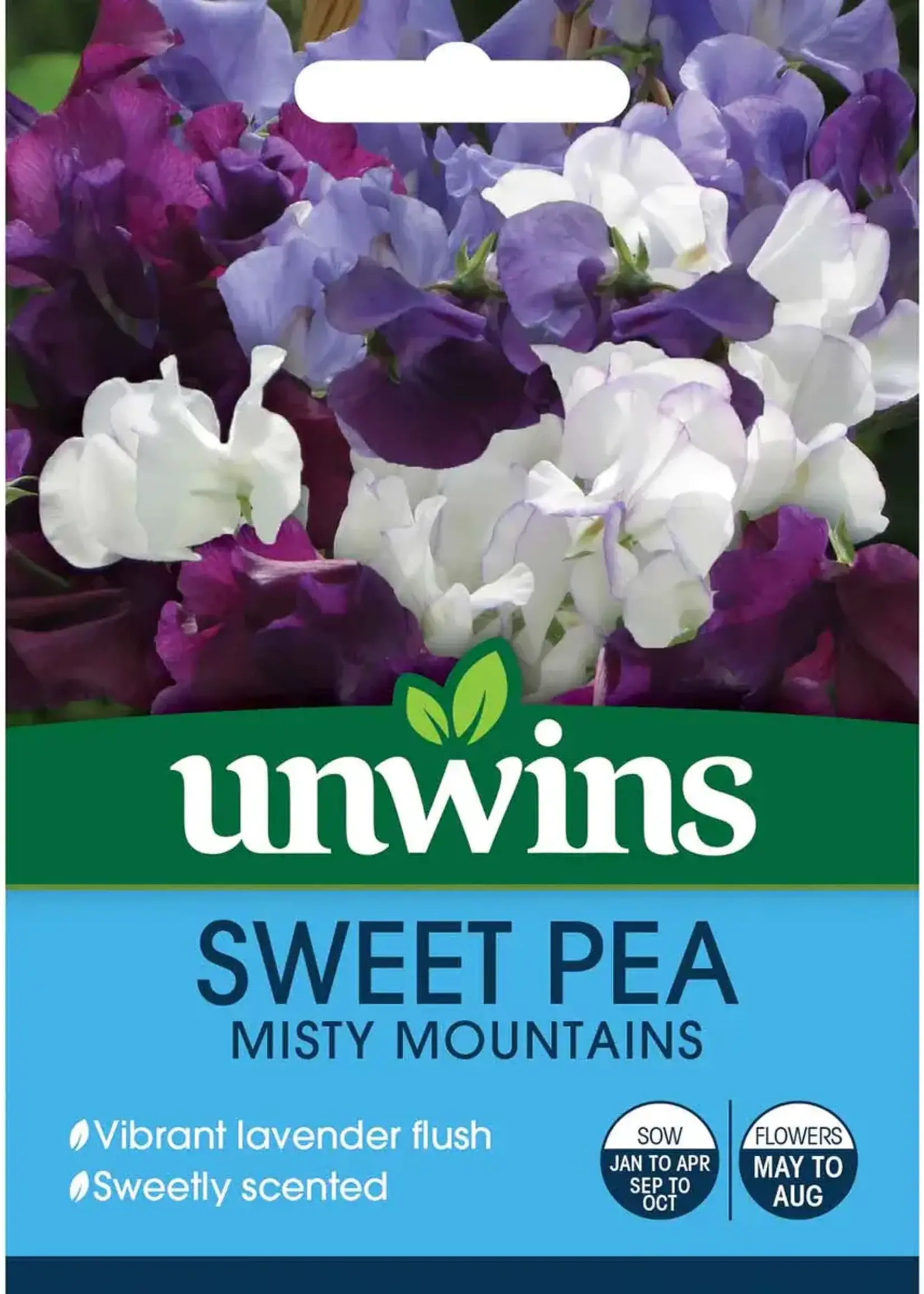 Unwins Sweet Pea - Misty Mountains