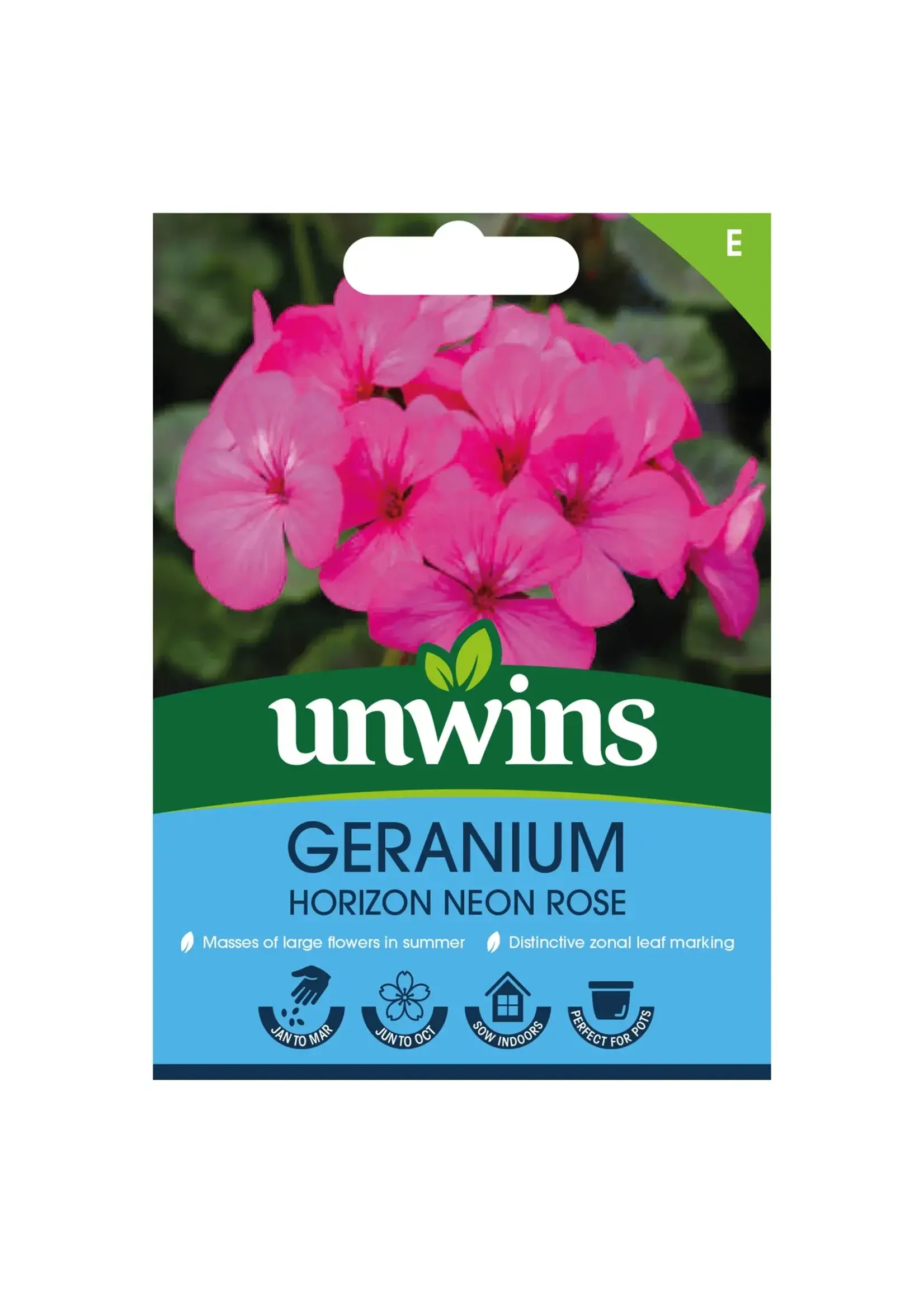 Unwins Geranium - Horizon Neon Rose