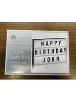 Premier Light up Light  Box Mini 20x15cm