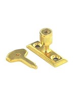 Securit Securit Window Staylock With Key Brass S1040