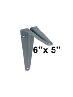 London Bracket 6x5 Grey