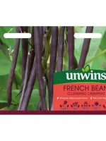 Unwins French Bean - (Climbing) Carminat