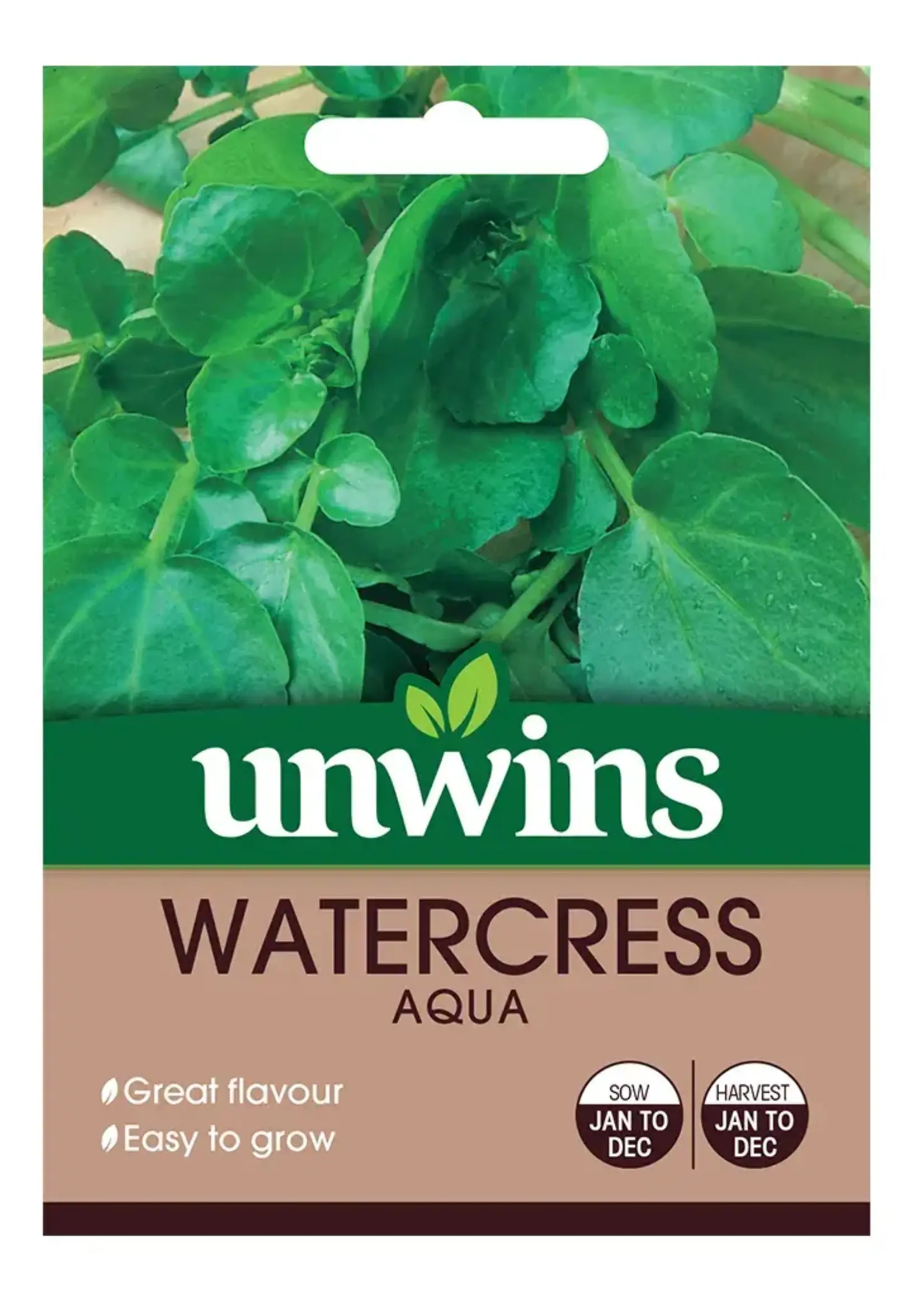 Unwins Watercress - Aqua