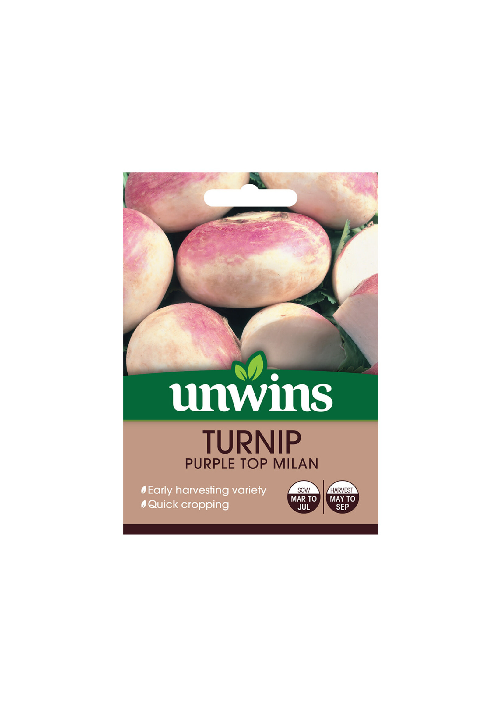 Unwins Turnip - Purple Top Milan