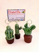 Kaemingk Table Place Name Holders Cactus Style - Round