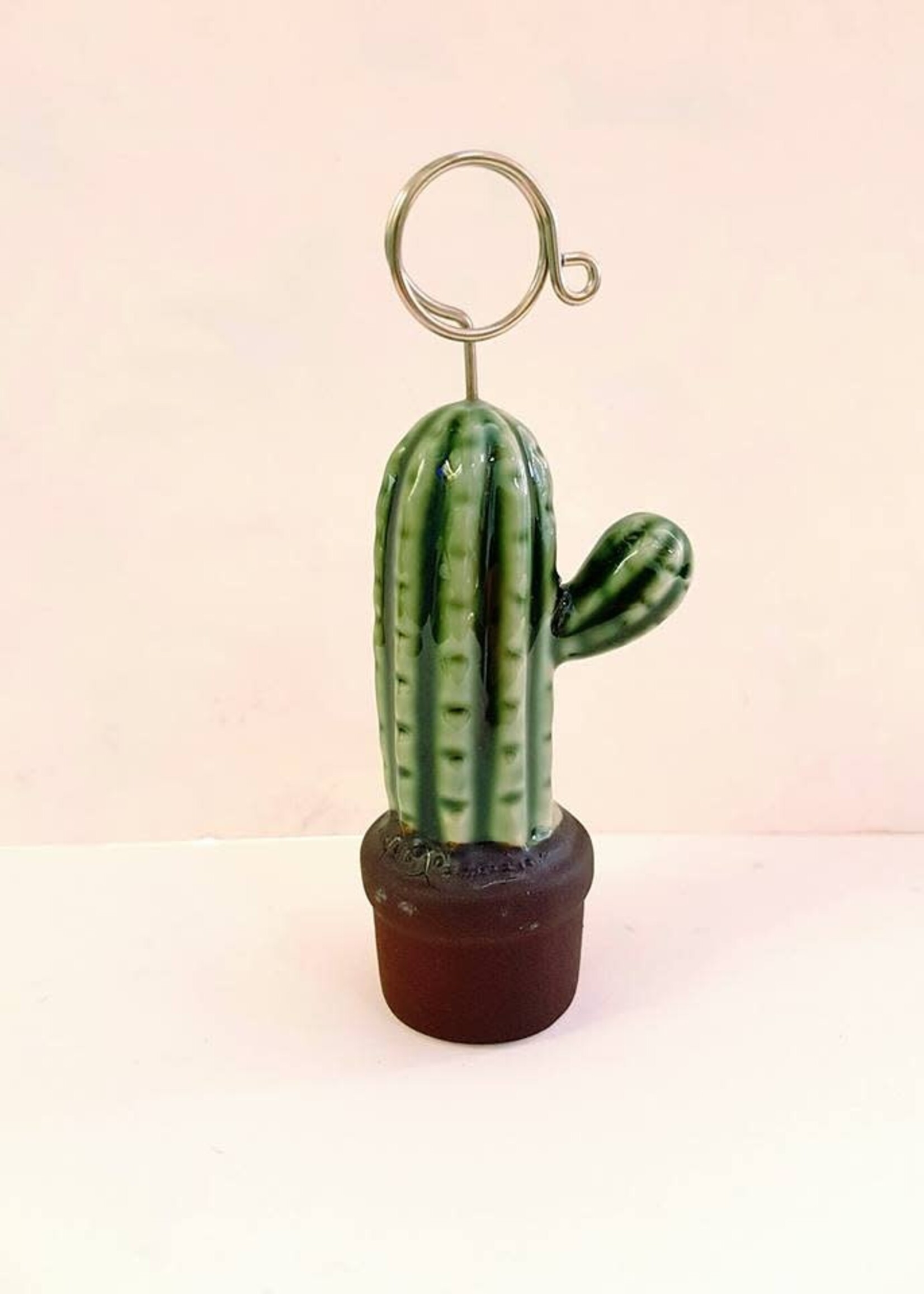 Kaemingk Table Place Name Holders Cactus Style - Tall