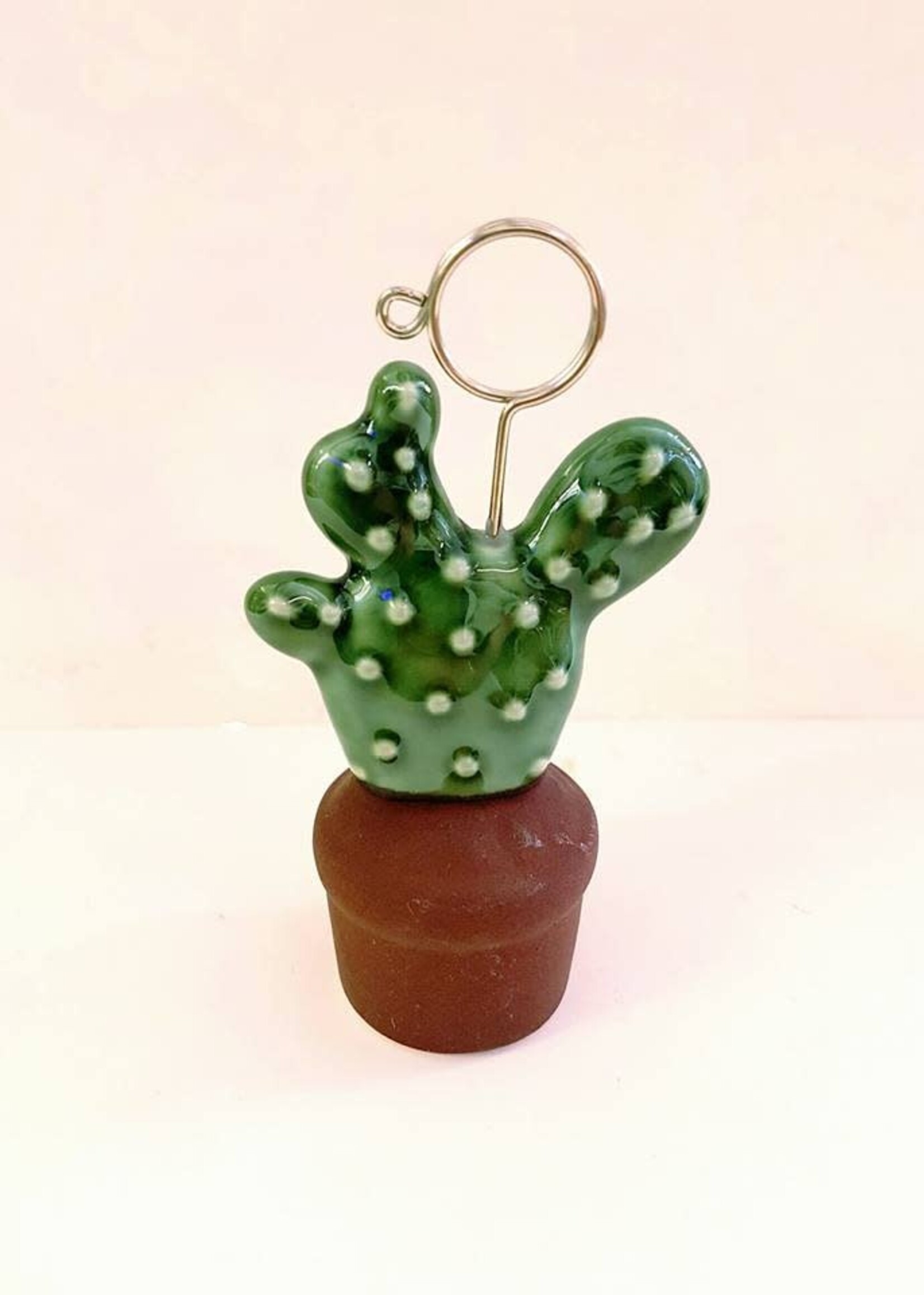 Kaemingk Table Place Name Holders Cactus Style - Spotty