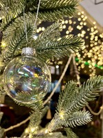 Decoris Clear Refillable Bauble 6cm