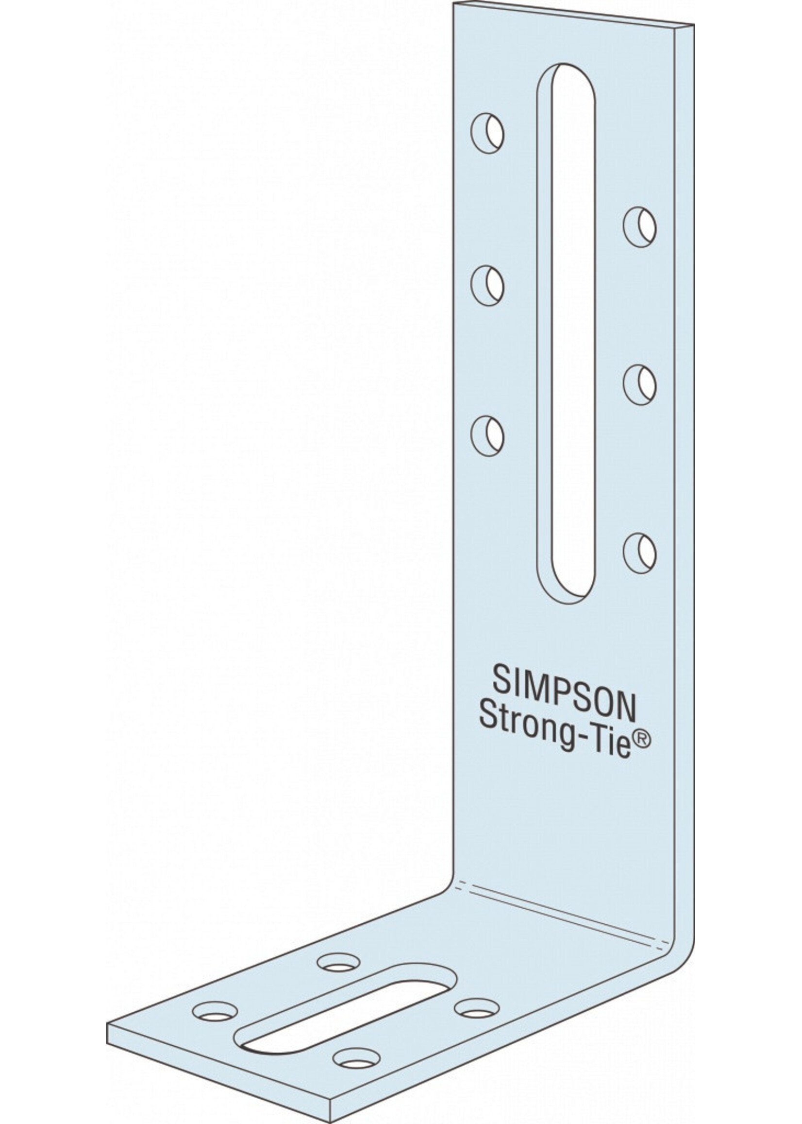 Simpson Strong Tie Strong Tie Adjustable Angle Bracket 98mm