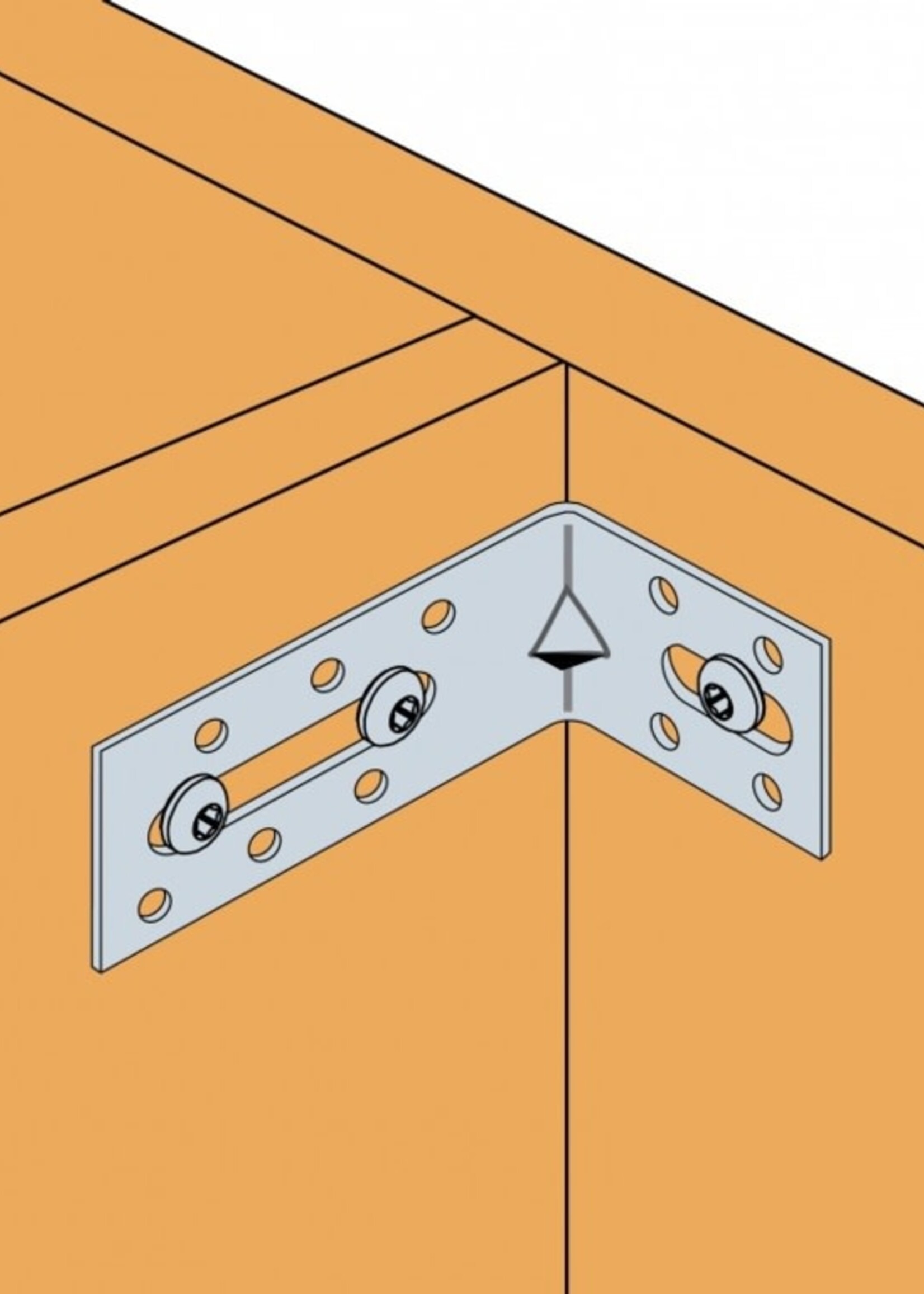 Simpson Strong Tie Strong Tie Adjustable Angle Bracket 98mm