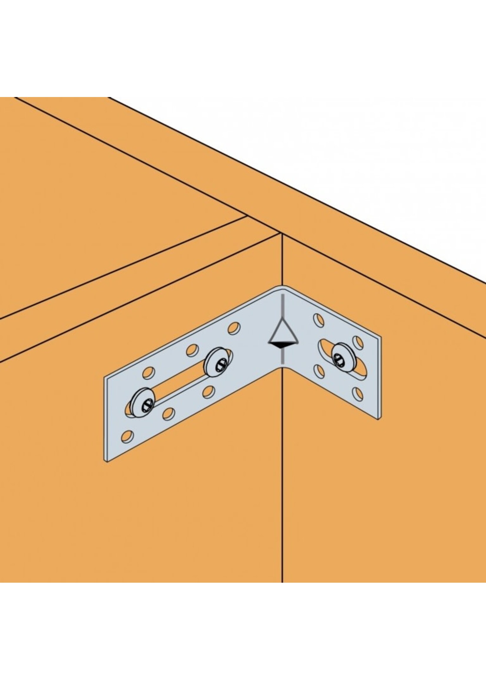 Simpson Strong Tie Strong Tie Adjustable Angle Bracket 98mm