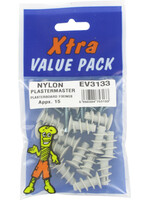 Rawlplug Nylon Plasterboard Fixing Pack 15