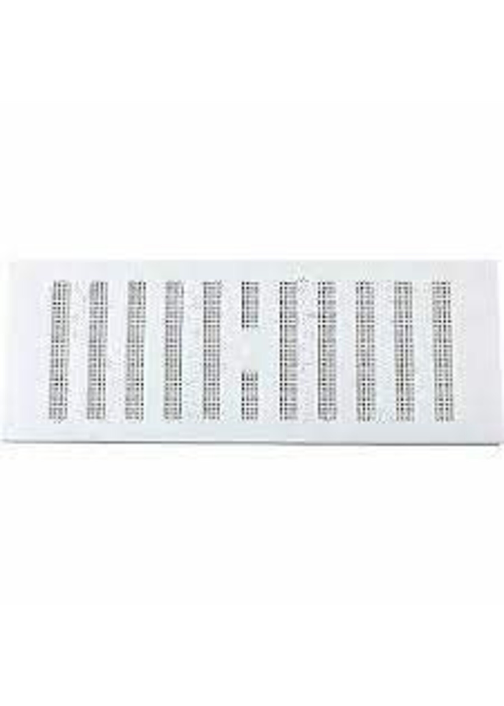 Select MAP White Adjustable Vent 9x3"