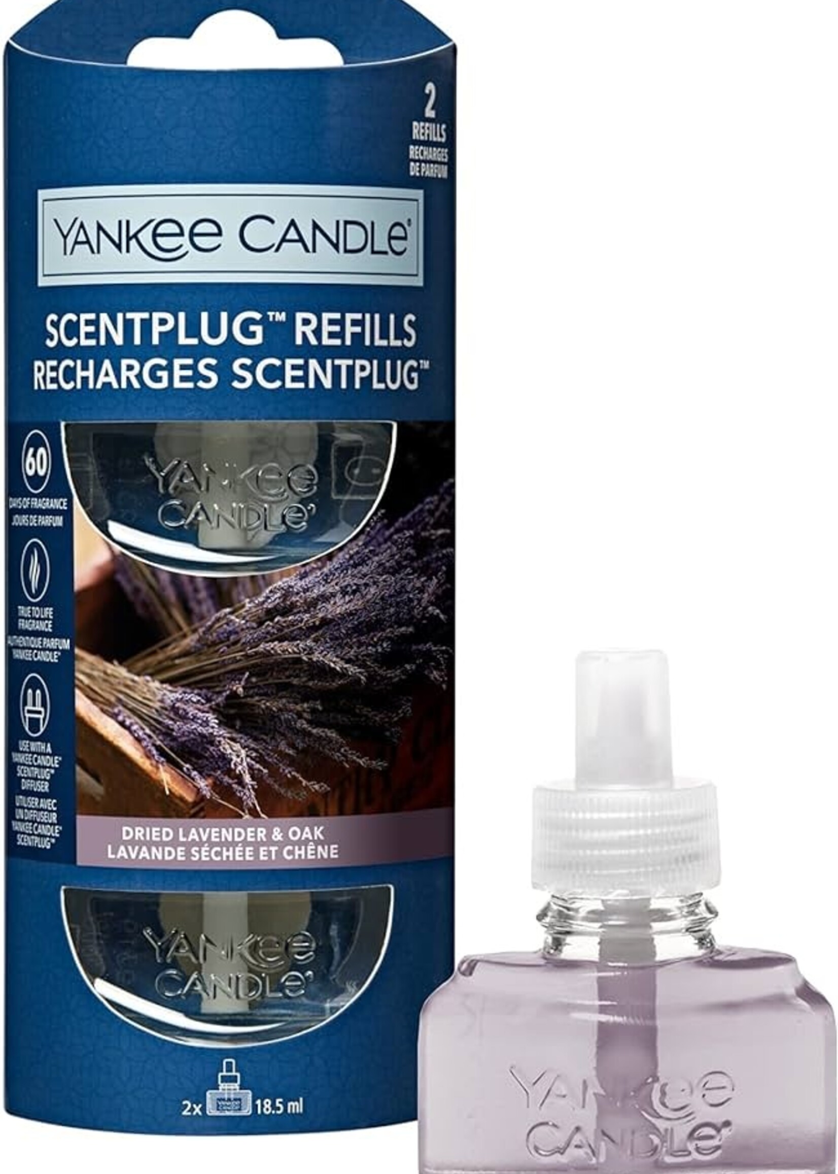 Yankee Dried Lavender & Oak Scent-Plug Refill