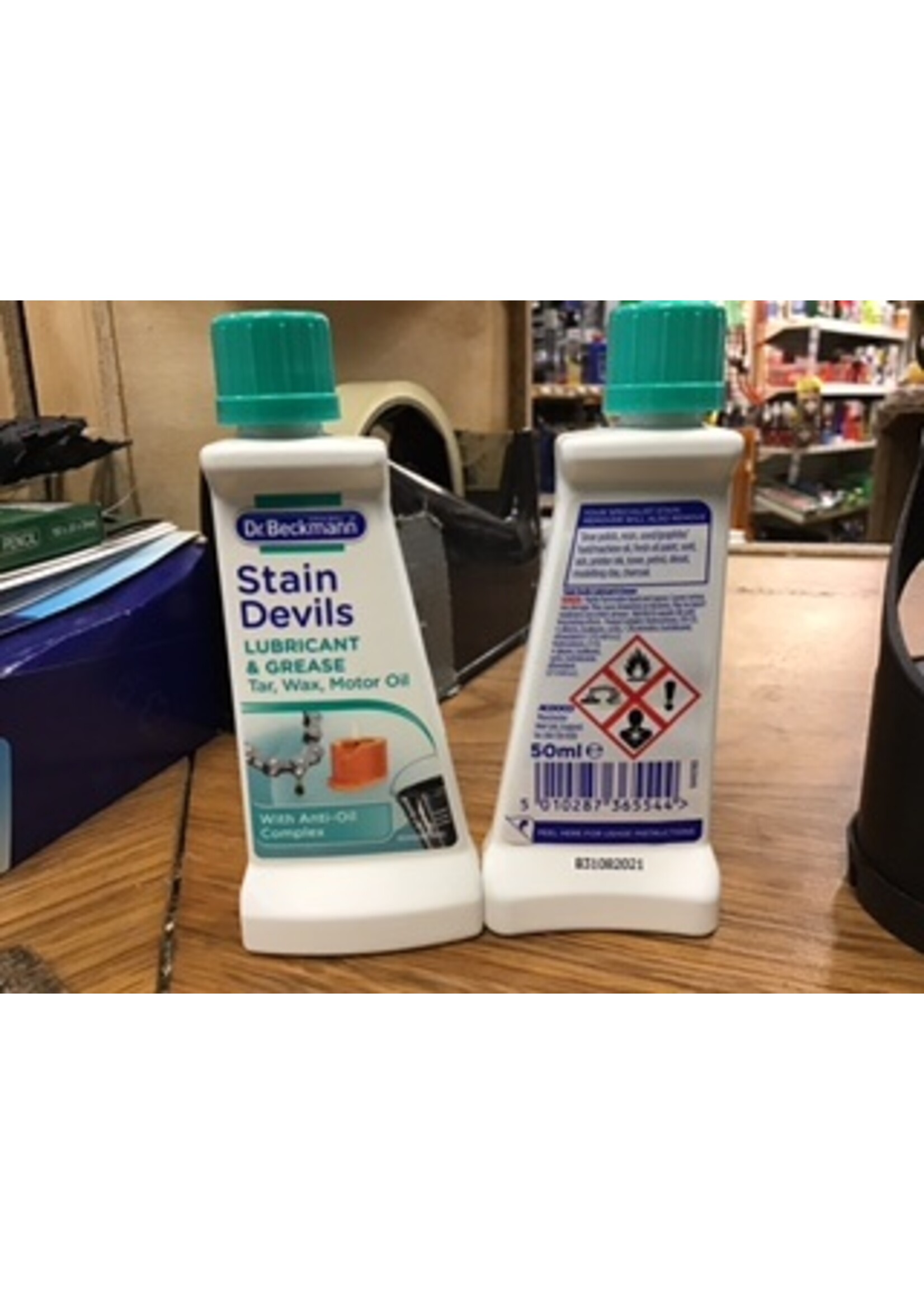 Dr Beckmann Stain Devils 50ml For Lubricant & Grease