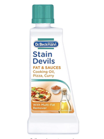 Dr Beckmann Stain Devils Fat and Sauces - Cooking Oil, pizza and curry 50ml