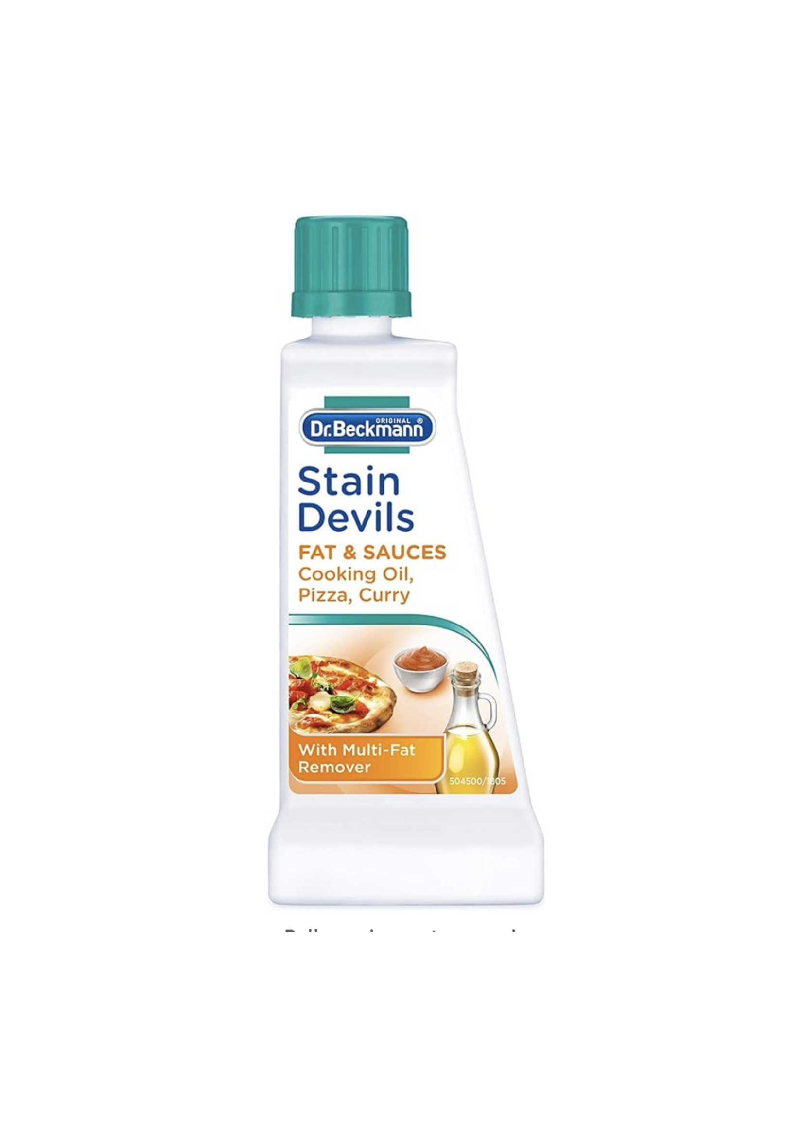 Dr Beckmann Stain Devils Fat and Sauces - Cooking Oil, pizza and curry 50ml