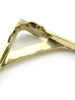 Cottingham Collection Shelf Bracket GALLOWS Plain Lugs Polished Brass 3.5″ x 3.5″