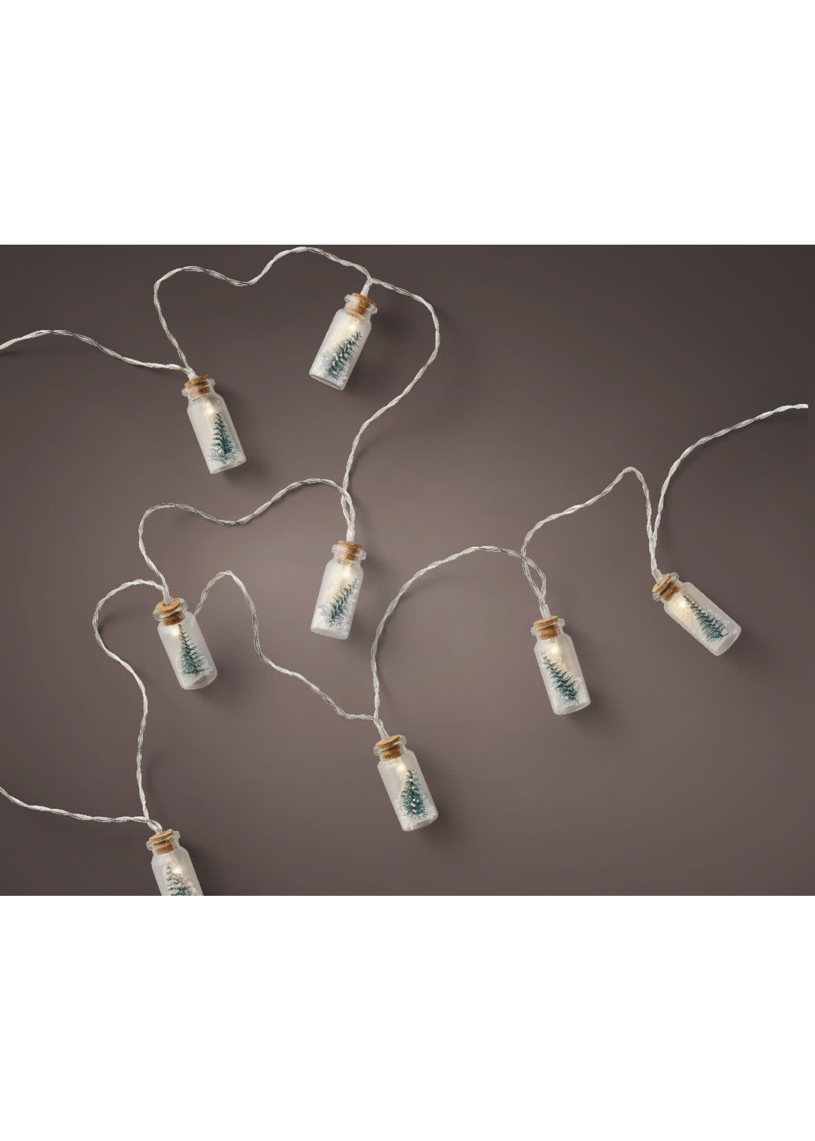 Lumiere Mini Jar Lights 10 LED warm white with timer