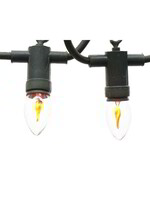 Flame Lights with green cable indoor and Outdoor 10 lights 4 metres