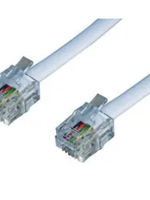 Modem Lead RJ11 to RJ11 White (L)10m